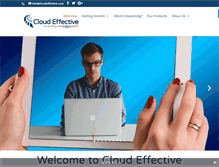 Tablet Screenshot of cloudeffective.com